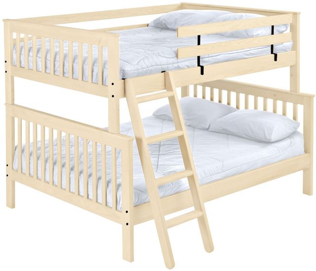 Crate Designs™ Furniture Unfinished Full XL/Queen Tall Mission Bunk Bed-0