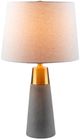 Surya Catania 2-Piece Brushed Metallic/Mosaic Gray Table Lamp Set-5