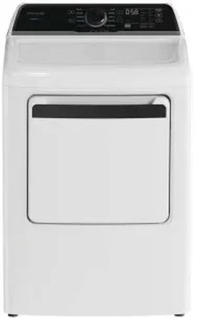Frigidaire® White Agitator Top Load Washer and Gas Dryer Laundry Pair-2