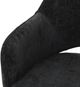 Primo™ International Chaise 2-Piece Duda Black Dining Arm Chair Set-5