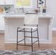 Powell® Wade Black/Cream Counter Stool-1