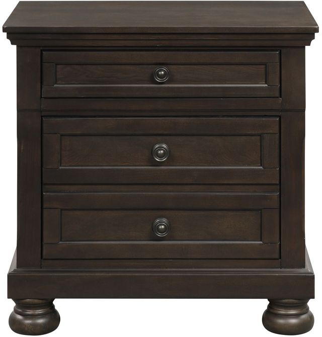 Homelegance® Begonia Grayish Brown Nightstand-2