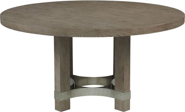 Signature Design by Ashley® Chrestner Gray Round Dining Table-0