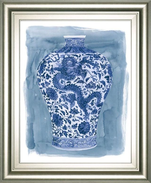 Classy Art Ming Vase II by Melissa Wang Wall Art-0