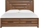 Magnussen Home® Callisto Bourbon Brown Queen Panel Storage Bed-2