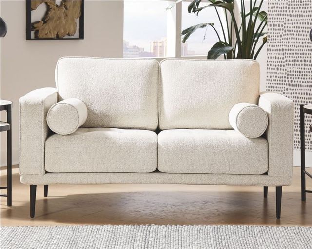Signature Design by Ashley® Caladeron Sandstone Loveseat-4
