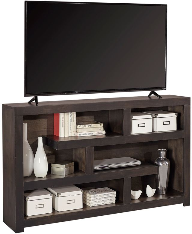 Aspenhome® Avery Loft Ghost Black 60" Open Display Console-1