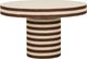 TOV Furniture Lyra Brown/Natural Striped Coffee Table-0