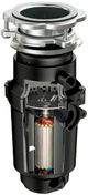 Moen® GX PRO Series 0.5 HP Continuous Feed Black Garbage Disposal-3