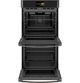 GE Profile™ 27" Black Stainless Steel Electric Built In Double Oven-1