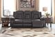 Ashley® Garristown Gray Power Reclining Sofa-2