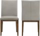 Moe's Home Collection Frankie 2-Piece Grey Dining Side Chair Set-4