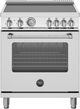 Bertazzoni Master Series 30" Fingerprint Resistant Stainless Steel Pro Style Induction Range-0
