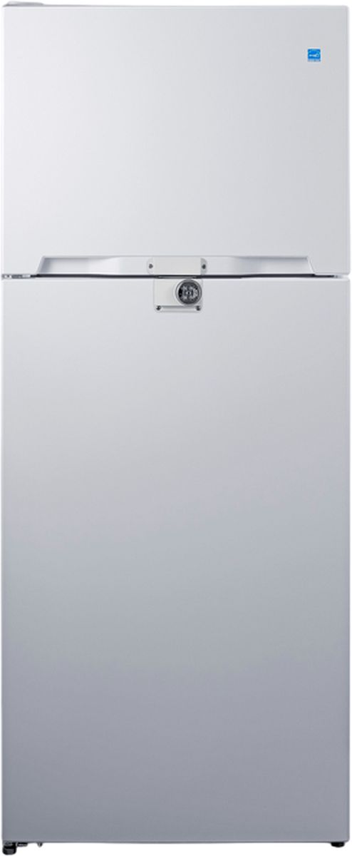 Summit® 28" 14.3 Cu. Ft. White Counter Depth Top Freezer Refrigerator-0