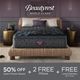 Beautyrest® World Class™ Level Four 16.25" Pocketed Coil Plush Pillow Top Queen Mattress-0