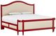 Durham Furniture Customizable Prominence King Grand Upholstered Panel Bed-1