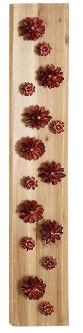 Deco Marche Copper 55" Floral Wall Decor-1