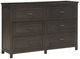 Homelegance® Hebron Dark Cherry Dresser-0