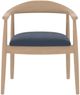 Canadel Downtown 5191 Caramel Washed Upholstered Dining Arm Chair-1
