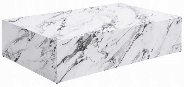 ACME Furniture Fritzy White 48" Rectangular Coffee Table-0