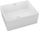 Elkay Fireclay White 24-7/16" x 19-11/16" x 9-1/8" Single Bowl Farmhouse Sink-0