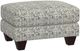 Corinthian Furniture Twilight Pebble Accent Ottoman-0