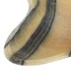 A & B Home Eduardo Beige/Black Hand-Carved Zebra Onyx Bowl-1