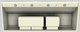 Vent-A-Hood® 60" Biscuit Wall Mounted Range Hood-3