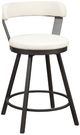Homelegance® Tempa 5-Piece Black/Brown/White Counter Dining Set-2