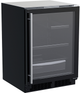 Marvel 24" 5.3 Cu. Ft. Black Frame Glass Beverage Center-0