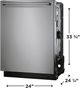 Electrolux 24" Stainless Steel Top Control Built-In Dishwasher-2