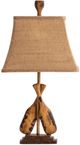 Crestview Collection Oar Brown Accent Lamp-1