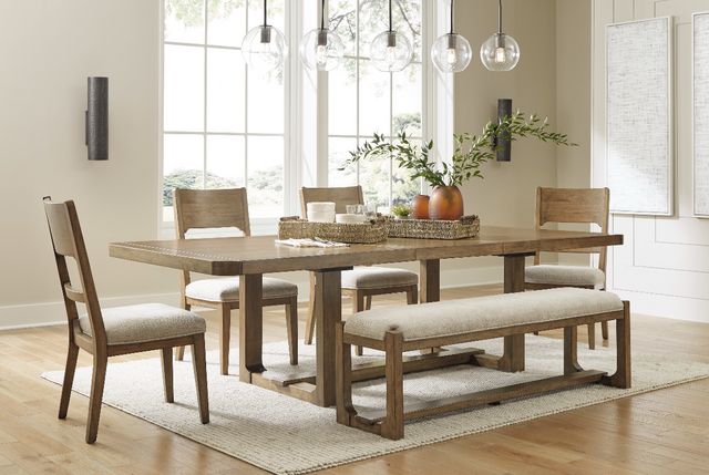 Signature Design by Ashley® Cabalynn Light Brown/Oatmeal Dining Side Chair-6