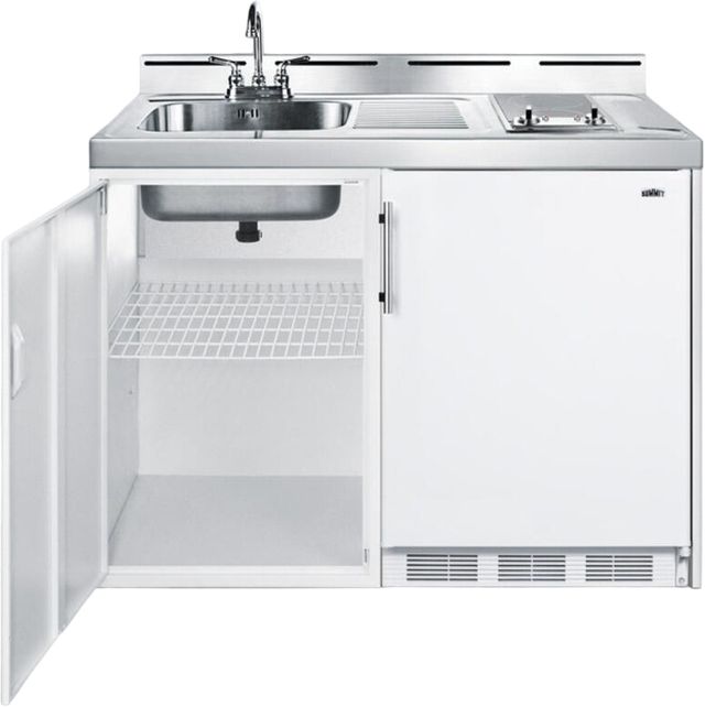 Summit® 48" White All-In-One Kitchenette-1
