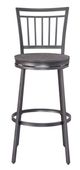 American Woodcrafters Filmore Grey Oak/Slate Grey 25" Barstool-1