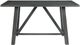 Elements International Renegade 6-Piece Grey Counter Height Dining Set-2