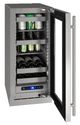 U-Line® Integrated Solid Panel Ready 18" Reversible Hinge Undercounter Refrigerator-2