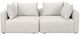 TOV Furniture Hangover Ivory 81" Loveseat-1