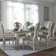 Liberty Furniture Magnolia Manor 7-Piece Antique White/Ivory/Weathered Bark Dining Set-1