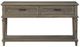Homelegance® Cardano Driftwood Light Brown Sofa Table-2