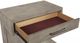 aspenhome® Platinum Gray Linen 1-Drawer Nightstand-2