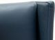 International Furniture Direct Forge Blue/Brown Leather Dining Side Chair-5