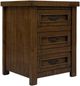 Vintage Furniture Montana 3-Drawer Nightstand-0