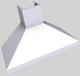 Vent-A-Hood® 48" White Wall Mounted Range Hood-4