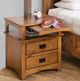 Country Classic Collection Customizable Mission 2-Drawer Nightstand-2