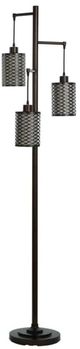 Stylecraft Rubbed Bronze Floor Lamp-0