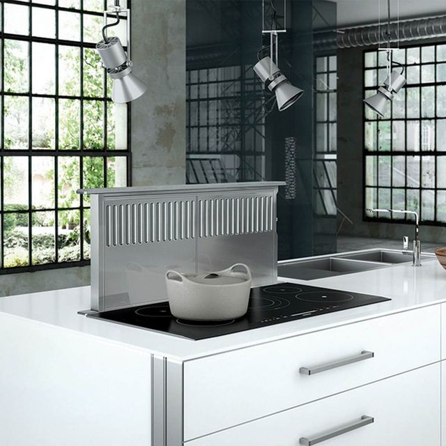 Faber Scirocco Plus 30” Stainless Steel Downdraft Range Hood-3
