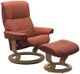 Stressless® by Ekornes® Mayfair Classic Reclining Chair with Footstool Set-0