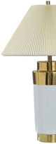 StyleCraft Norman Wyatt Home Cairo Plated Gold/White Table Lamp-1