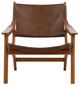 Dovetail Furniture Marceline Brown/Natural Wood Occasional Chair-1